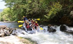 Uludağ'ın gölgesinde rafting heyecanı