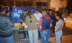 Balıkesir'e yardıma koştular, çorba ve çay dağıttılar