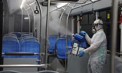 Bursa'daki otobüs ve metro vagonları titiz çalışma