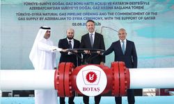 Suriye'ye Türkiye'den doğal gaz akışı başladı