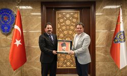 Erkan Aydın, Bursa Emniyet Müdürü Gökçe'yi ziyaret etti