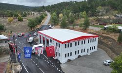 Harmancık, itfaiye hizmet binasına kavuştu