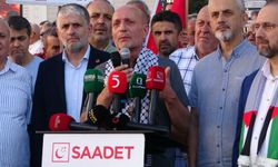 Saadet Partisi Bursa Milletvekili gönüllü olarak Gazze'ye gitti