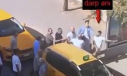 Taksiciler, taksiciyi tekme tokat dövdü
