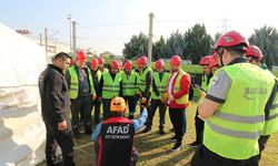 Bursa'da BURULAŞ personeline   afet eğitimi