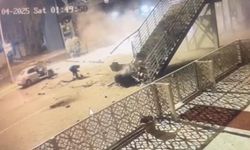 Aşır hız sonu oldu, yola fırladı!
