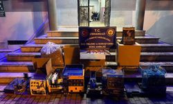 Bursa'da binlerce kaçak sigara ele geçirildi