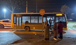 Halk otobüsünün çarptığı adam ağır yaralandı