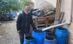 Bursa'yı fabrikalar talan ederken, o yağmur suyu biriktiriyor