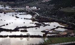Mezarlıklar sular altında kaldı, ürküten manzara