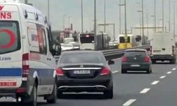 Ambulansa yol vermeyenler yandı!