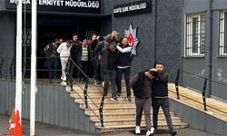 Bursa'da 'Gündoğmuşlar' suç örgütüne  operasyon