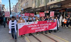 Bursa'da sağlıklı yaşam için yürüdüler