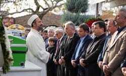 Erkan Aydın'ın kayınvalidesi toprağa verildi