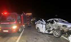 Korkunç kaza, hurdaya döndü!