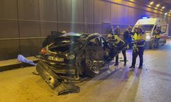 Tünelde korkunç kaza, 2 kişi can verdi!