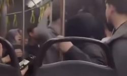 Belediye otobüsündeki kavgaya polis müdahale etti