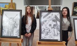 Öğrenciler Gazze'yi resmettiler, utancı gözler önüne serdiler