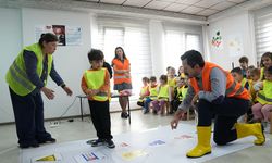 Osmangazi'de çocuklara iş güvenliği eğitimi
