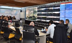 Bursa'da kışa hazırlık tatbikatı