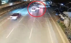 Abisinin aracıyla makas attı, otomobil kullanılamaz hale geldi