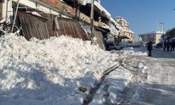Yoğun karın ağırlığına dayanamadı!