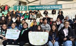 Çocuklar Bursaspor’a tam destek verdi