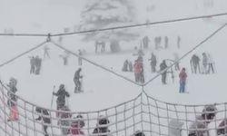 Uludağ dolup taştı! Kar kalınlığı 1 metreyi aştı