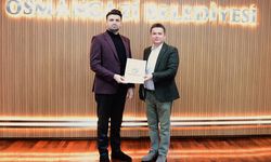 Başkan Erkan Aydın, Bursaspor Başkanı Çelik'le buluştu