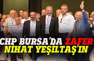 CHP Bursa'nın yeni Başkanı  Nihat Yeşiltaş oldu