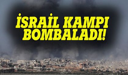 Katil İsrail ordusu mülteci kampını bombaladı!