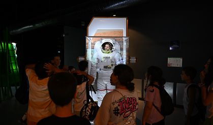 Öğrenciler GUHEM’de  uzay ve havacılık heyecanı yaşadı