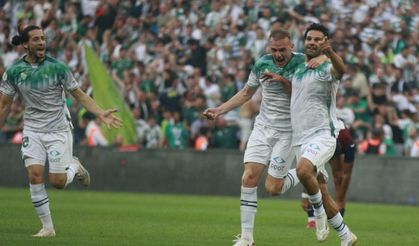 Bursaspor zorlansa da galip geldi: 1-0