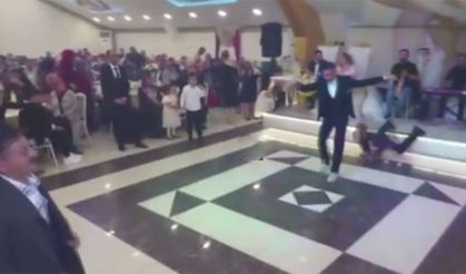 Düğünde kalp krizi geçirdi!