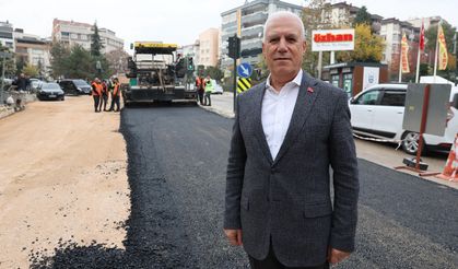 Bursa'da trafiği rahatlatacak yol hizmete açılıyor