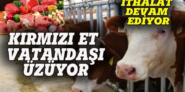 Kırmızı et fiyatları vatandaşın tepkisini çekiyor