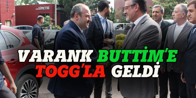 Bakan Varank Buttim'e TOGG'la geldi
