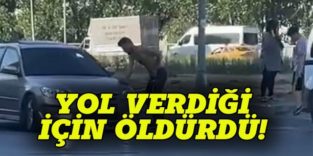 Yol veren genci bıçaklayarak öldürdü!