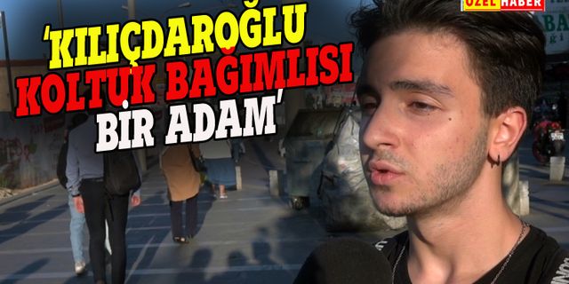 "Kemal Kılıçdaroğlu koltuk bağımlısı oldu"