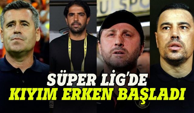 Süper Lig'de kıyım erken başladı!