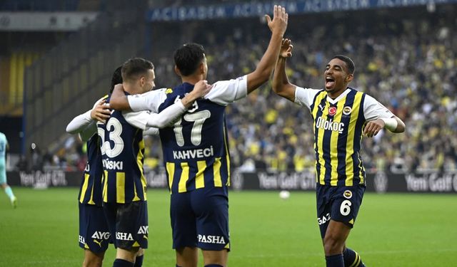 Fenerbahçe'den Rize'ye farklı tarife: 5-0