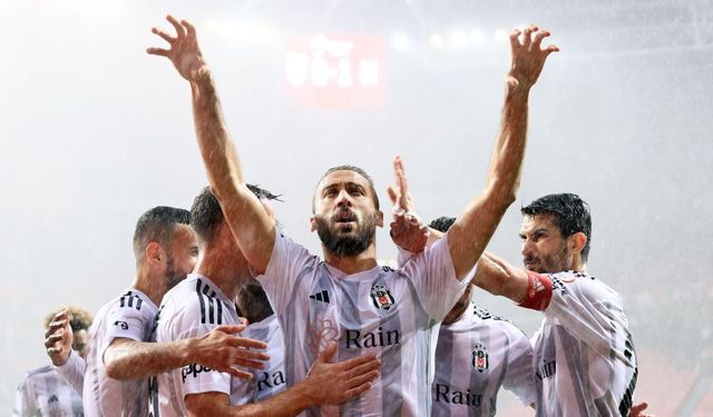 Beşiktaş Samsunspor'a şans tanımadı:  2-1