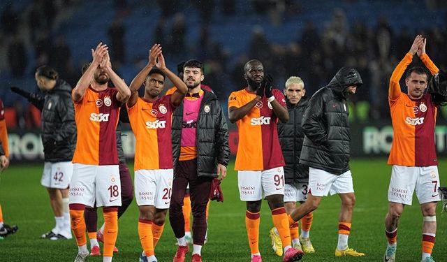 Galatasaray Trabzonspor'u sahadan sildi: 1-5