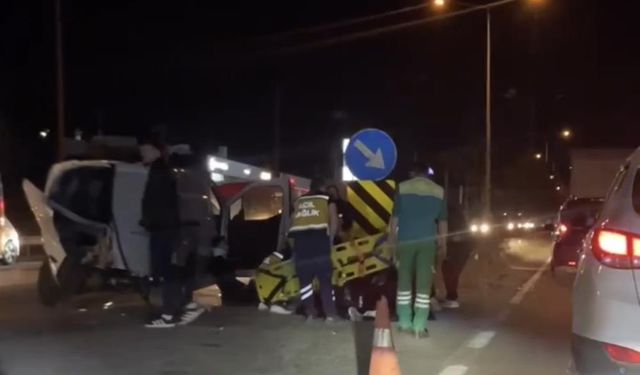 Bursa'da kaza: 9 kişi yaralandı
