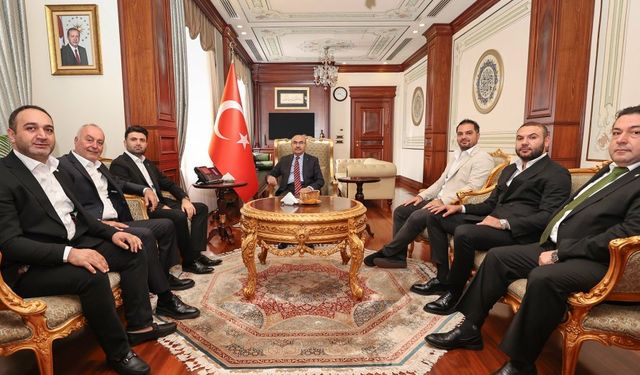 Bursaspor yönetiminden önemli ziyaret