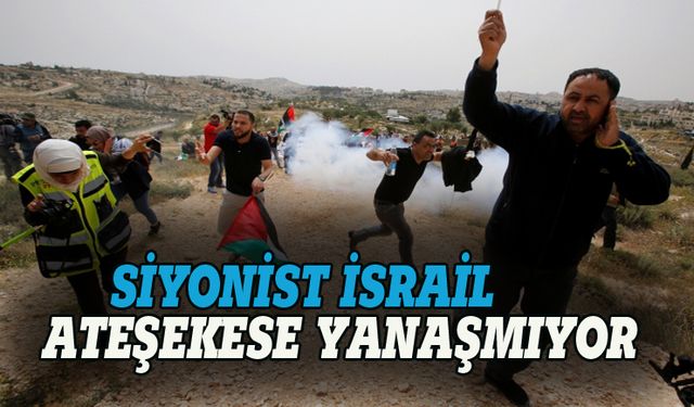 Siyonist İsrail ateşkese yanaşmıyor