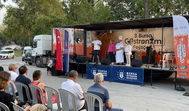 Gastronomi tırı Bursa'yı geziyor