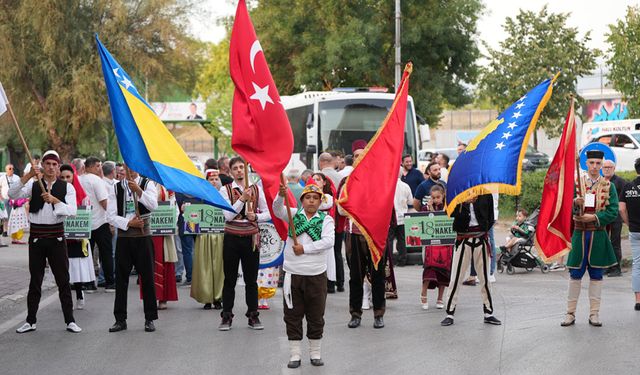 Balkan Festivali Osmangazi'yi kuşattı