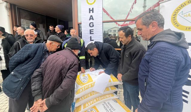 Bursa Büyükşehir'den çiftçilere tohum desteği