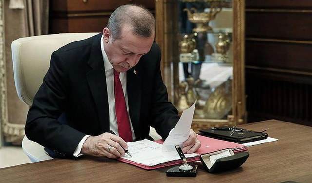Cumhurbaşkanlığı Kararnamesi yayınlandı